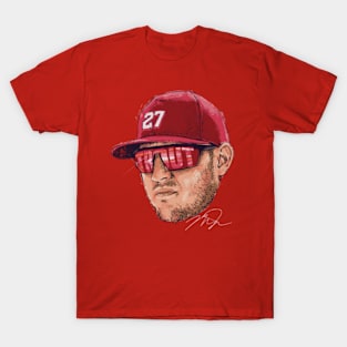 Mike Trout Los Angeles A Sunglasses T-Shirt